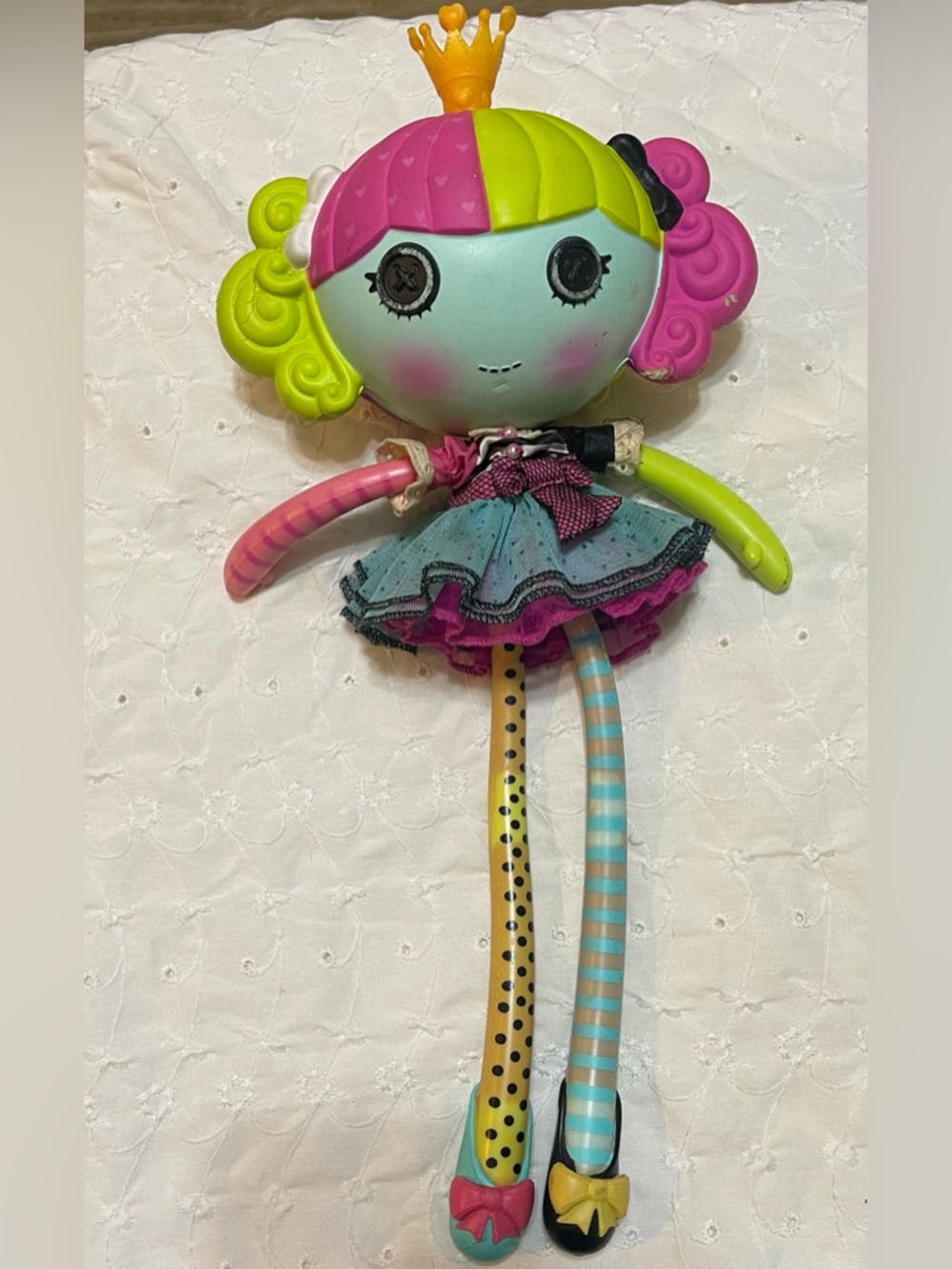 Lalaloopsy Lala-Oopsies Princess Saffron doll only -14”